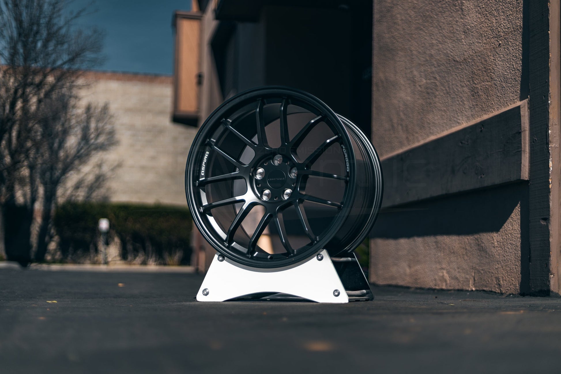 Aspira AF-M 18x9.0 Square (Set of Four) - Satin Black