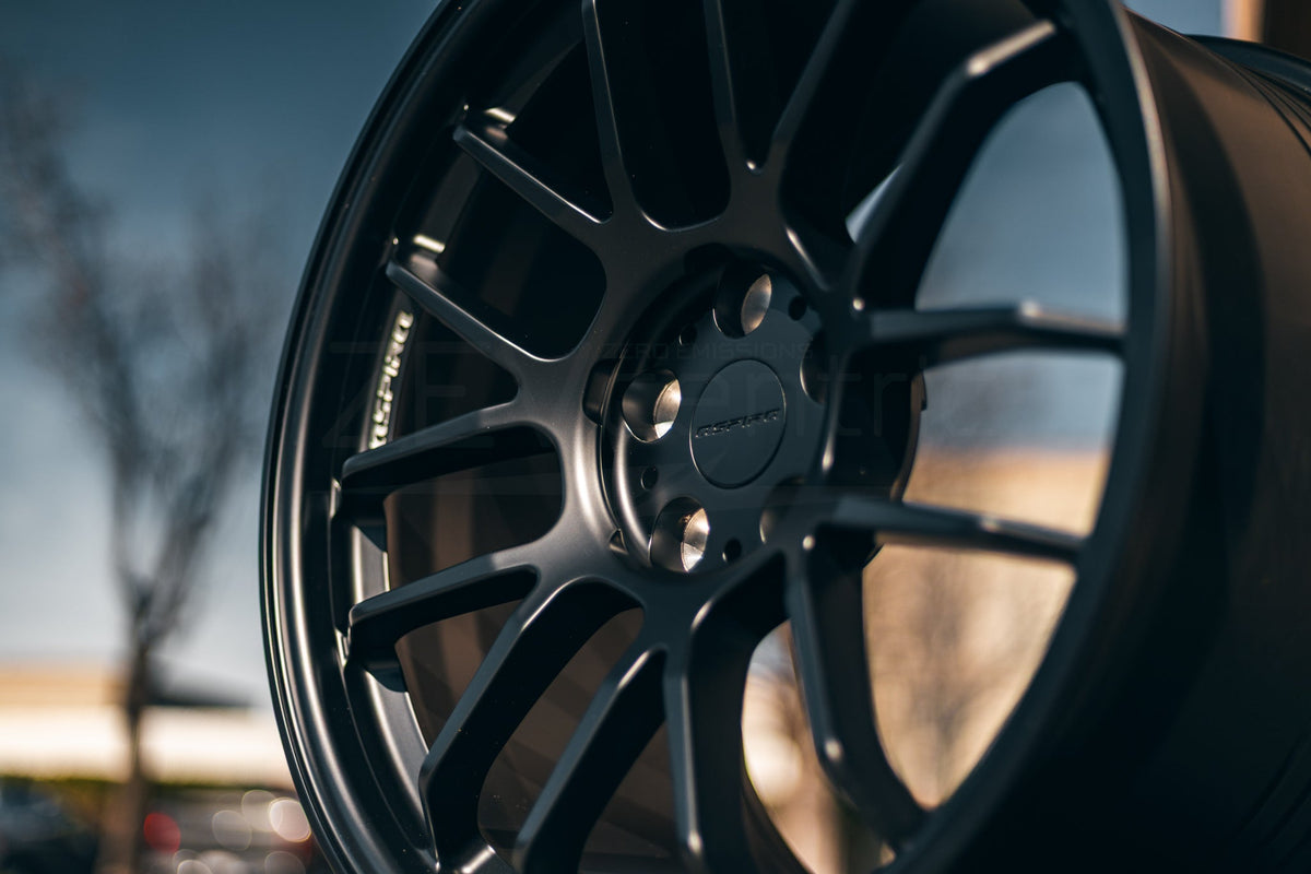 Aspira AF-M 18x9.0 Square (Set of Four) - Satin Black