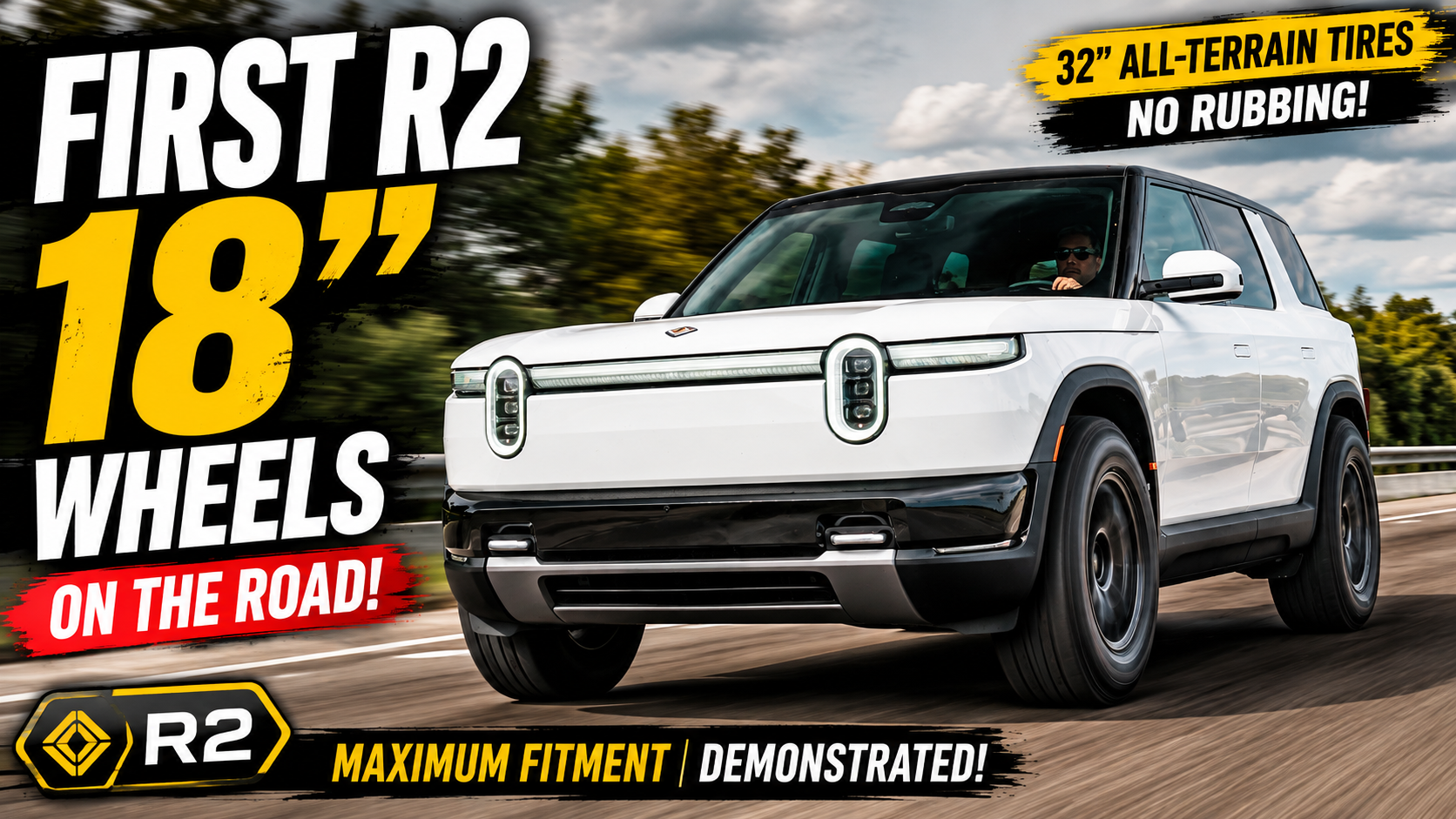 Load video: See the Rivian R2 fitment in motion.
